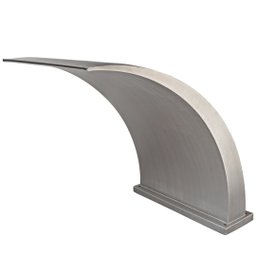 Cascata Para Piscina Inox Wave Chão Média - 1