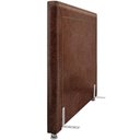 Ver imagem 5 de Cabeceira Cama Box Casal King 195 cm P05 Berlim Corino Marrom - Lyam Decor