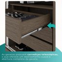 Ver mais imagens de Guarda-Roupa Moscou Ripado Plus 6 Portas 6 Gavetas MDF