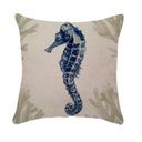 Ver imagem 1 de Capa de Almofada Linho Cavalo-marinho