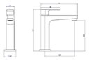 Ver imagem 4 de Torneira para Banheiro Deca Level Bica Média Mesa Black Matt
