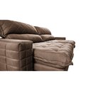Ver imagem 4 de Sofá Retrátil e Reclinável 2,75m Molas Ensacadas Cama inBox Elegance com ThermoGel Velusoft