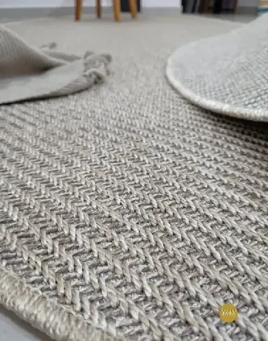 Ver imagem 5 de Tapete Sisal Sintetico Egípcio Bege (1625):250x300