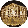 Lustre Plafon de Cristal Verdadeiro com Lâmpadas Bq Inclusas:10cm - 3