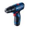 Parafusadeira/Furadeira Bosch com Impacto 12 V GSB 120-LI com Maleta + 2 Baterias Bivolt 06019G81E0- - 2