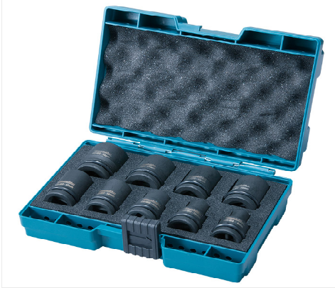 Jogo de Soquete de Impacto Makita 1/2pol 8 a 24mm C/9pcs D-42575 - 2