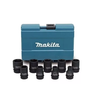 Jogo de Soquete de Impacto Makita 1/2pol 8 a 24mm C/9pcs D-42575