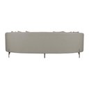 Ver imagem 7 de Sofá Orgânico Cardo 2,82m em Linho com Pés de Metal