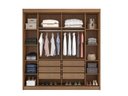 Ver imagem 4 de Guarda-Roupa Versatto 6 Gavetas Cumaru Novo Horizonte