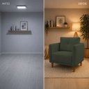 Ver imagem 7 de Kit 2 Poltronas Aviv para Sala Escritório Recepção Luxo Linho Verde Premium Easy Clean