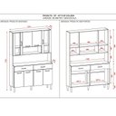 Ver imagem 4 de Armário de Cozinha 8 Portas 2 Gavetas Golden