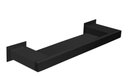 Ver imagem 1 de Porta Shampoo Inox Preto Fosco - Kromus Rt0311-50b