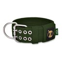 Ver imagem 1 de Coleira Cachorro Grande Forte Coleira Amorosso Cor Verde Militar:gg