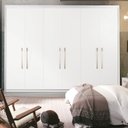 Ver imagem 1 de Guarda Roupa Casal 6 Portas 5 Gavetas Murano Plus