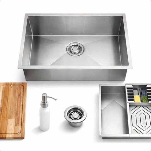 Cuba Aço Inox Gourmet Premium Pia Cozinha Profissional 60x40 C/acessórios Cozix