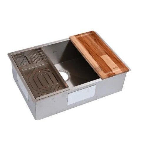 Cuba Aço Inox Gourmet Premium Pia Cozinha 60x40 C/acessórios