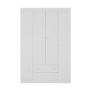 Ver imagem 7 de Guarda-roupa Infantil 122cm 4 Portas e 2 Gavetas Encanto Multimóveis Mp4448 Branco