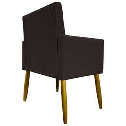 Kit 2 Poltronas Decorativas para Sala Mari Suede Pé Palito - 6