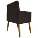 Ver imagem 6 de Kit 2 Poltronas Decorativas para Sala Mari Suede Pé Palito