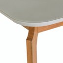 Ver mais imagens de Conjunto Mesa de Jantar Lia com 4 Cadeiras em Madeira Maciça