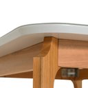 Ver imagem 6 de Conjunto Mesa de Jantar Lia com 4 Cadeiras em Madeira Maciça