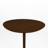 Mesa Lateral Monopé Design Orgânico 50x64cm - Tabaco - 5