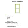 Guarnição Moldura Para Porta 7cm Eva Autocolante 5,30 Mts - 3