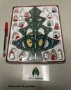 Ver imagem 5 de Kit 4 Enfeite de Madeira Arvore de Natal 24,5 Cm