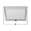 Ver imagem 2 de Janela de Alumínio Maxim-Ar 60x80cm com Grade e Vidro Boreal Cristal Ramassol Branco