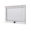Ver imagem 1 de Janela de Alumínio Maxim-Ar 60x80cm com Grade e Vidro Boreal Cristal Ramassol Branco