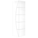 Ver imagem 1 de Porta Camarão 210x62 Frisada CM01 C/ Fundo Primer Branco Completa Bat.12pinus