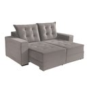 Ver imagem 1 de Sofá Retrátil 2 Lugares Roma Evidence Capuccino