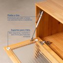 Ver mais imagens de Rack para TV até 60 Polegadas Madeira Maciça Vidro Canelado Seiva CabeCasa MadeiraOriginals