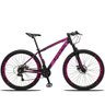 Bicicleta Aro 29 Dropp Z3 Câmbio Shimano 21v Freio a Disco Preto e Rosa - 1