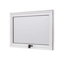 Ver imagem 1 de Janela de Aluminio Maxim-Ar 80x60cm Vidro Boreal Cristal Ramassol Branco
