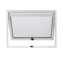 Ver imagem 2 de Janela de Aluminio Maxim-Ar 80x60cm Vidro Boreal Cristal Ramassol Branco