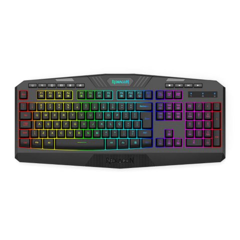 Teclado Gamer sem Fio Redragon Harpe - Abnt2 - Usb-c ou 2.4ghz - Rgb - K503-ks