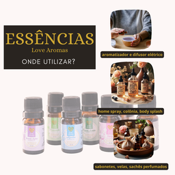Super Kit 10 Essências Aromatizantes para Difusor Elétrico - 5