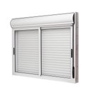 Ver imagem 1 de Janela de Alumínio Veneziana com Persiana Integrada 120x150cm 2 Folhas Moveis Brize Ramassol