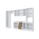 Ver imagem 3 de Cozinha Modulada Celeste Kappesberg 100% Mdf Branco/nogueira 360cm