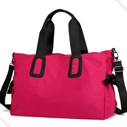 Bolsa Mala Feminina Academia Esportiva Viagem Porta Roupas:rosa - 1