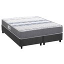 Ver imagem 1 de Conjunto Box Queen: Colchão Espuma Herval D60 / Ag65 Timeless + Base Crc Suede Gray (158x198)
