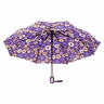 Sombrinha Automática Estampa Floral Roxa - Quanhe - 2