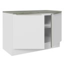 Ver imagem 6 de Balcão de Pia 120 cm 2 Portas Branco/Branco Veludo Lux Madesa
