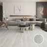Piso Vinílico Rígido Clicado Amadeirado Off White 4mm - Caixa com 1,64 M² - 1