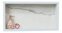 Ver imagem 1 de Nicho Porcelanato Banheiro Branco Calacata 60x32cm