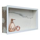 Ver imagem 7 de Nicho Porcelanato Banheiro Branco Calacata 60x32cm
