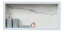 Ver imagem 2 de Nicho Porcelanato Banheiro Branco Calacata 60x32cm