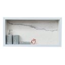 Ver imagem 2 de Nicho Porcelanato Banheiro Branco Calacata 60x32cm