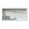 Nicho Porcelanato Banheiro Branco Calacata 60x32cm - 3